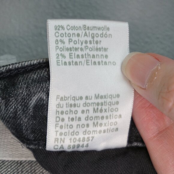 New AG Kinsley AG-ED High Rise Pop Crop Jeans in 10 Years Bonfire size 25 - Picture 16 of 16